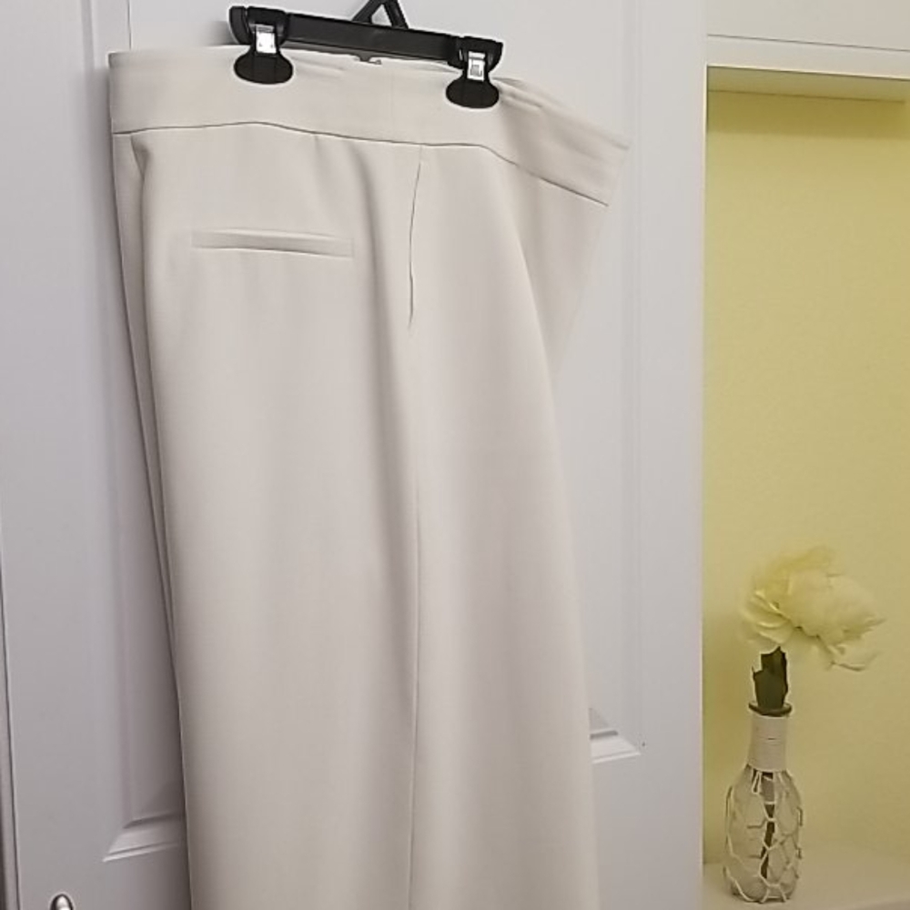 Cream Wide Leg Rachel Zoe Pants